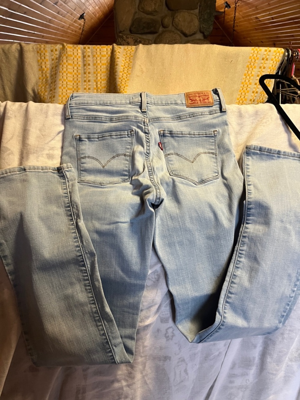 Levi's Pale Blue Women's Straight Leg Jeans